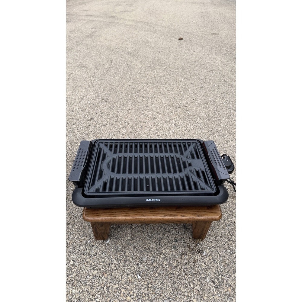Kalorik Smokeless Electric Grill GR 45927 BK w/ Temp Control Manual